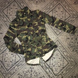 Camo utility jacket
